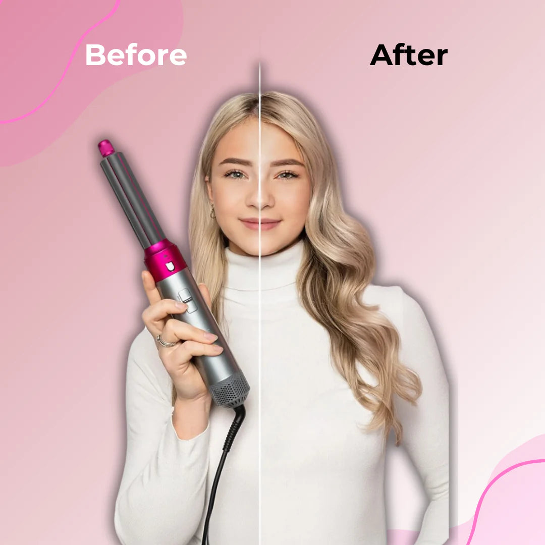 5 in 1 Hot Air Styler Hair Straightener